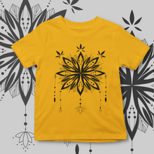 Load image into Gallery viewer, Mandala Lotus Queen | ABSTRACT UNISEX KIDS TSHIRT
