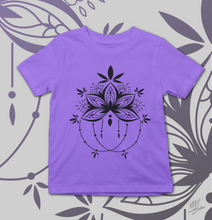 Load image into Gallery viewer, Mandala Lotus | ABSTRACT UNISEX KIDS TSHIRT
