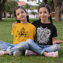 Load image into Gallery viewer, Mandala Lotus | ABSTRACT UNISEX KIDS TSHIRT
